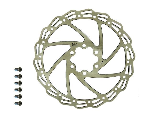Jarrulevy CAVO, sis. Ruuvit 160mm