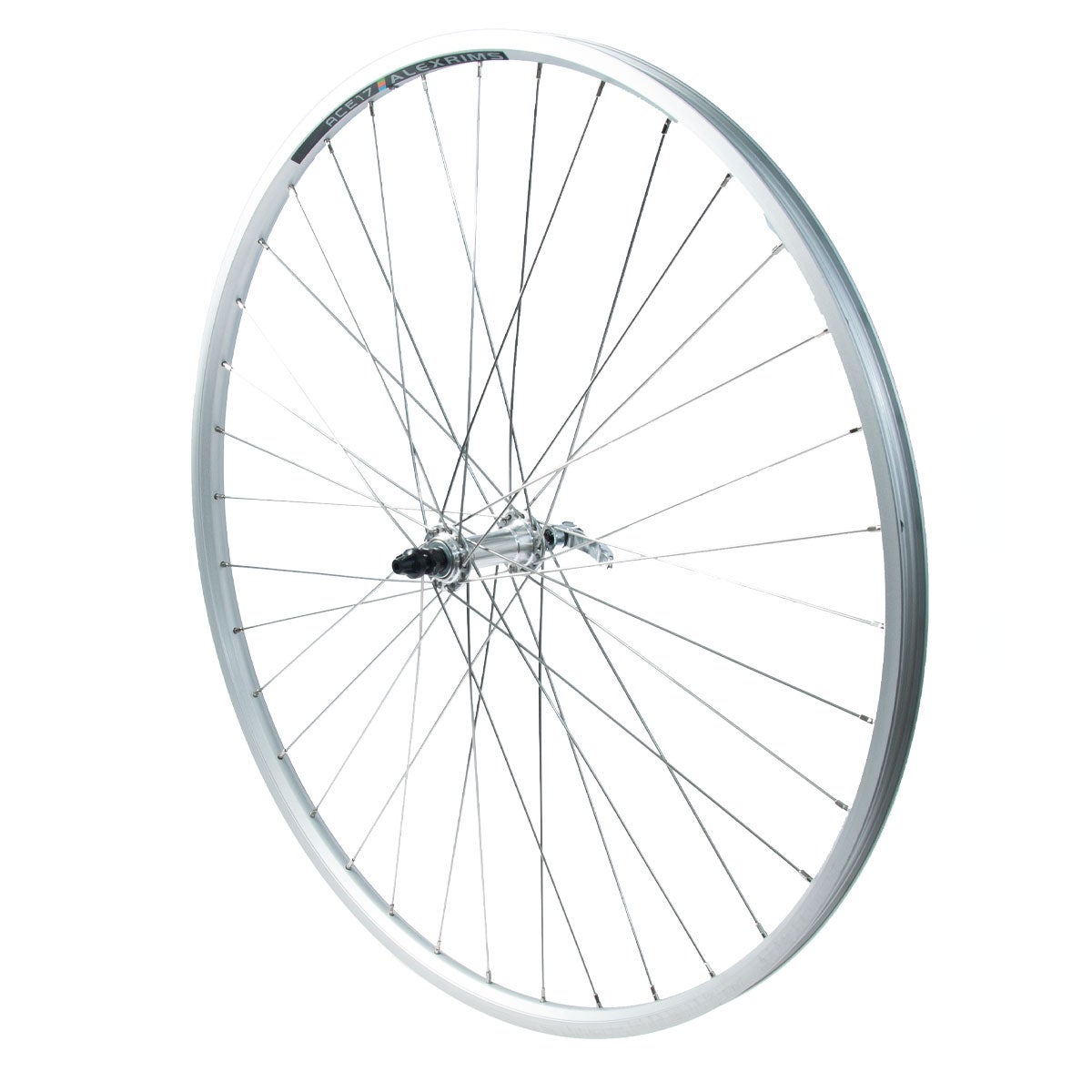 Etupy&ouml;r&auml; 28" 18-622 SHIMANO pikalukitus, Alex ACE 17 tuplapohja, alumiini, 36r