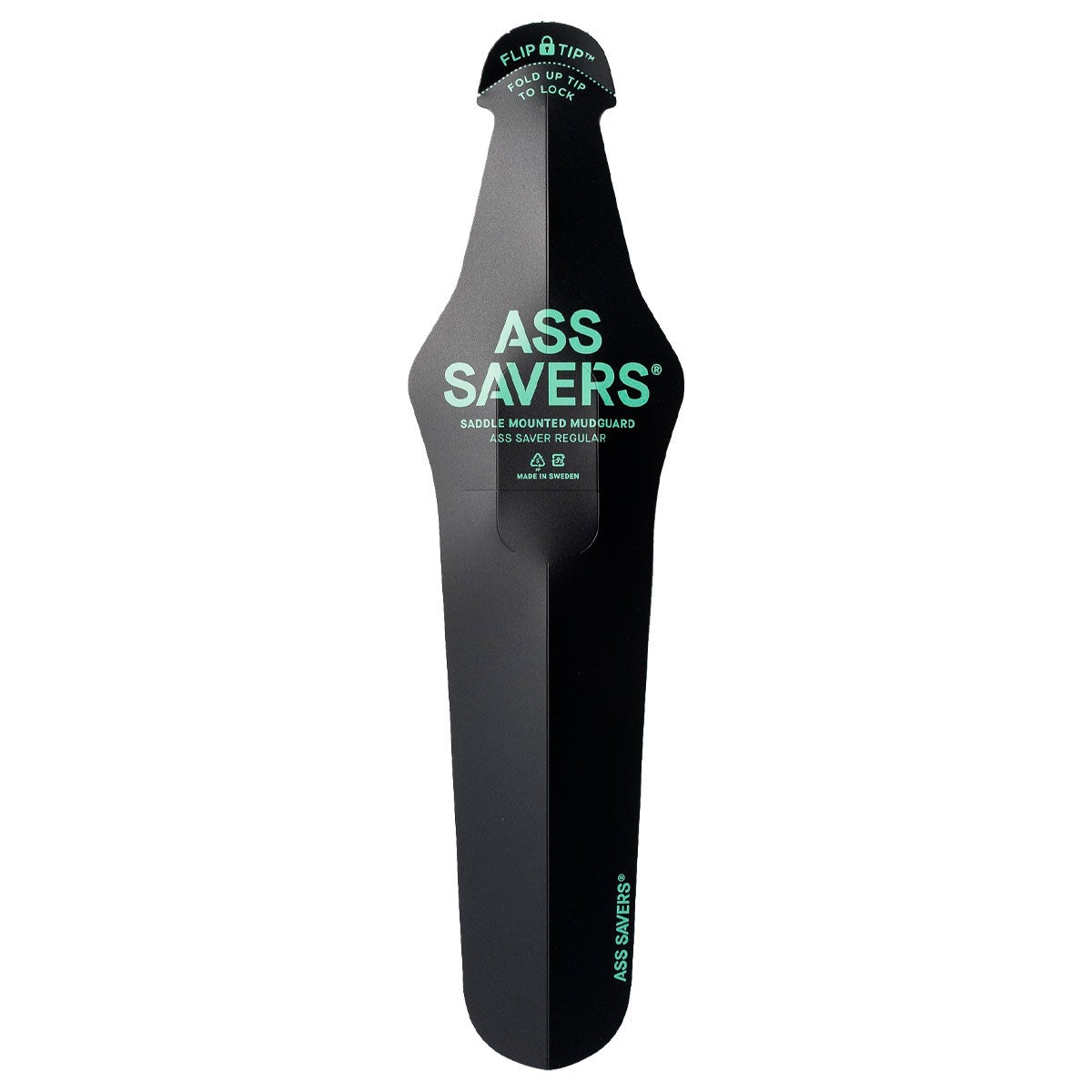 Ass Savers Regular pikalokasuoja taakse, musta