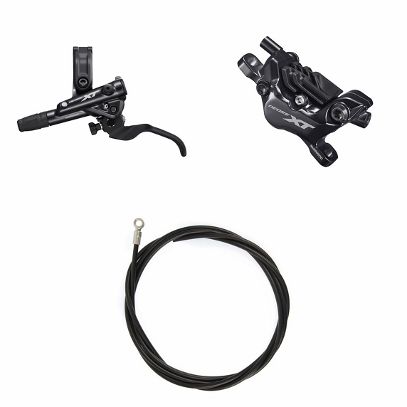 Shimano Levyjarrusarja XT M8120 etu postmount, ei levy&auml;/ada
