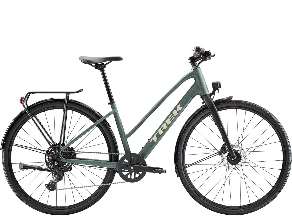 Trek FX Sport AL varusteltu Midstep hybridipy&ouml;r&auml;