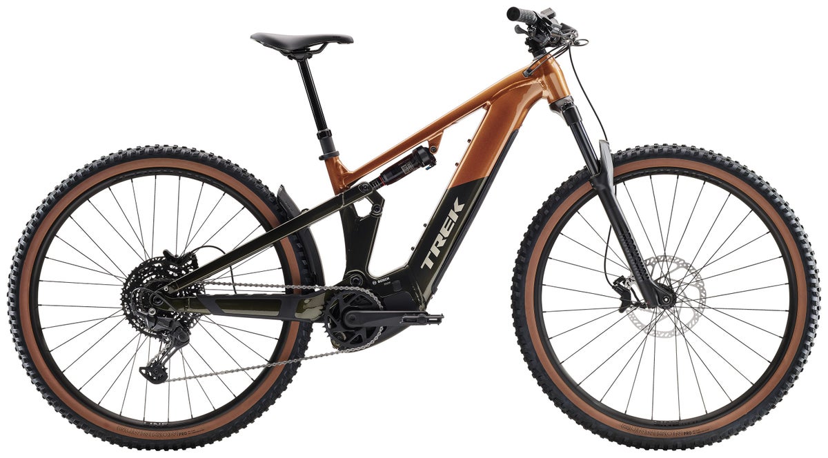 Trek Powerfly FS+ 4 Gen 4 t&auml;ysjousto s&auml;hk&ouml;maastopy&ouml;r&auml;