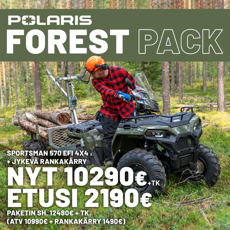 Polaris Sportsman 570 EFI - FOREST PACK!