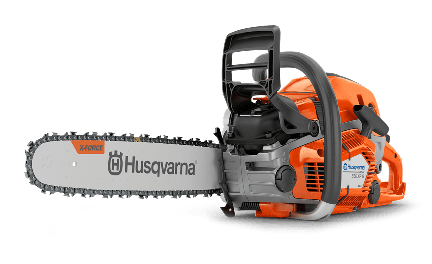 Husqvarna 550XPG II, 13" moottorisaha , l&auml;mp&ouml;kahvat