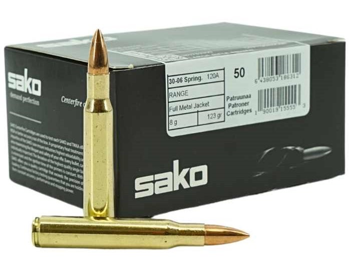 Sako 30-06 Range 8.0Gr 50Kpl