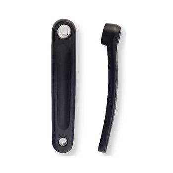 Kampi vasen 170mm, alu, musta, neli&ouml;