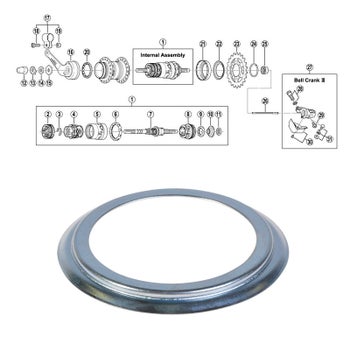 SHIMANO 3-v (SG-3C40/41), p&ouml;lysuoja B oikea