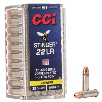 Cci 22Lr Stinger Hp 500 M/S 50KPL