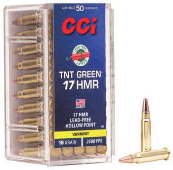 CCI .17 HMR 1.05g TNT HP GREEN 762 M/S 50 KPL