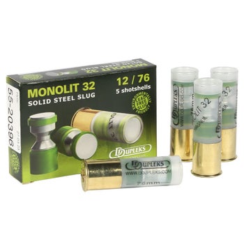 Dupleks Slug Monolit 12/76 32g solid steel 480 m/s 5kpl