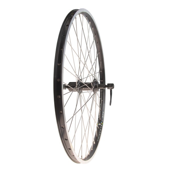 Takapy&ouml;r&auml; 24" 18-507 SHIMANO 7v, kasetti, pikalukitus, Alex ACE 17 musta
