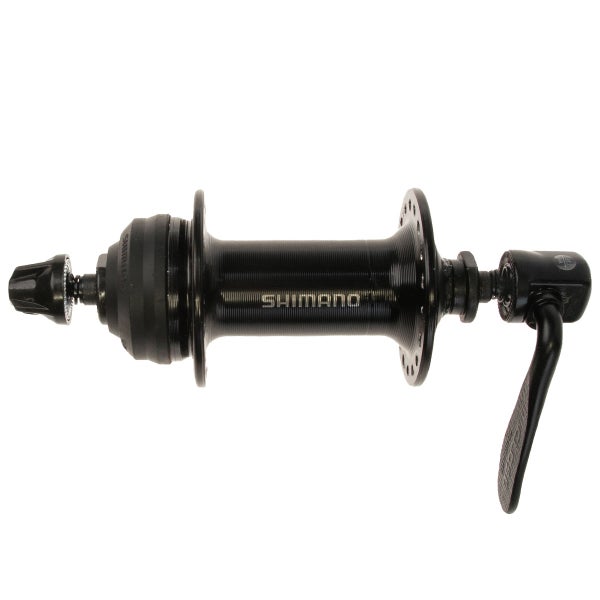 Etunapa SHIMANO Tourney, pikalukitus 36r, musta