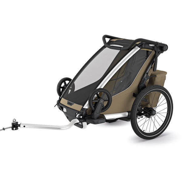 Lastenkuljetusper&auml;k&auml;rry THULE Chariot Cross 2 single Faded Khaki
