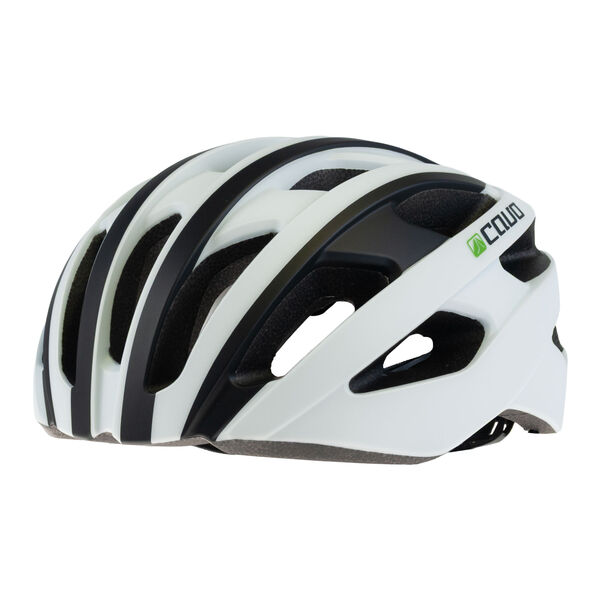 Pyöräilykypärä Cavo Road, Valkoinen/musta, Inmold, L, 58-61cm