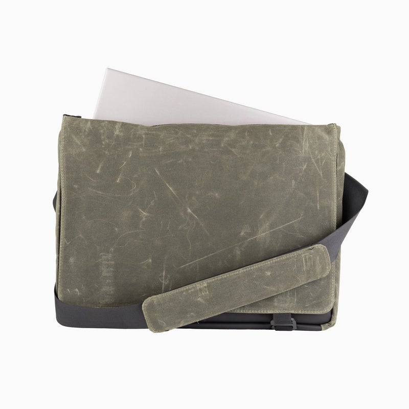 Tietokonelaukku ATRAN Metro, 10l, vihre&auml;, AVS