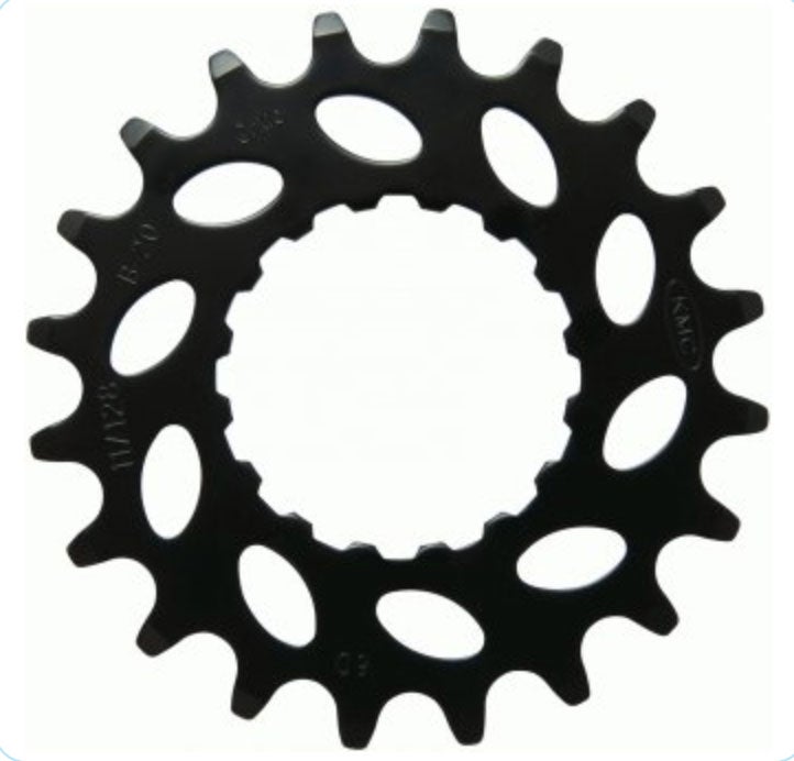 Ketjuratas KMC, E-bike Bosch, etu 18h, musta, 11/128"