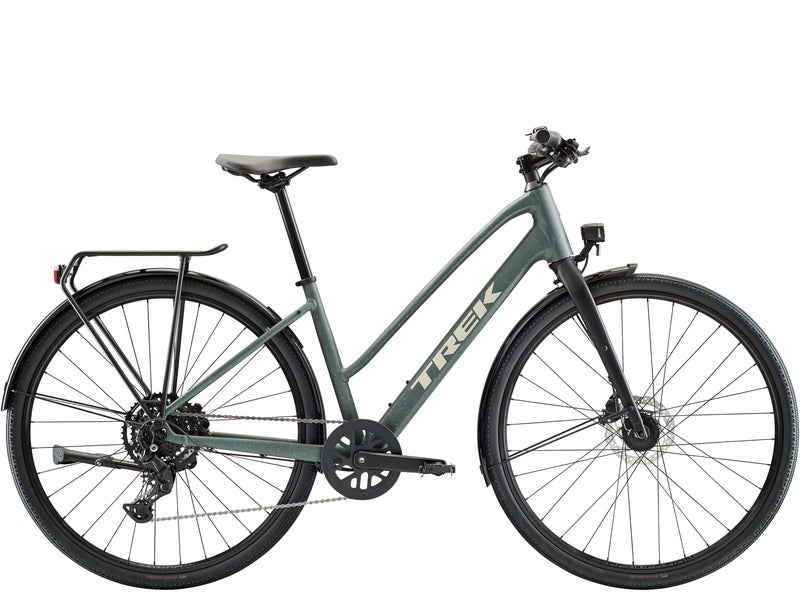Trek FX Sport AL varusteltu Midstep hybridipy&ouml;r&auml;