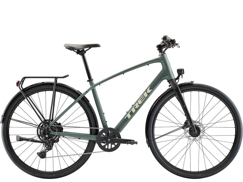 Trek FX Sport AL varusteltu hybridipy&ouml;r&auml;